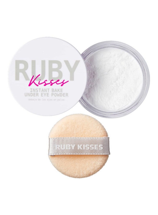 Ruby Kisses Instant Bake Undereye Powder Vegan, Cruelty Free Powder For Brightening Eyes And Smudgefree Makeup (Translucent) - Image 3