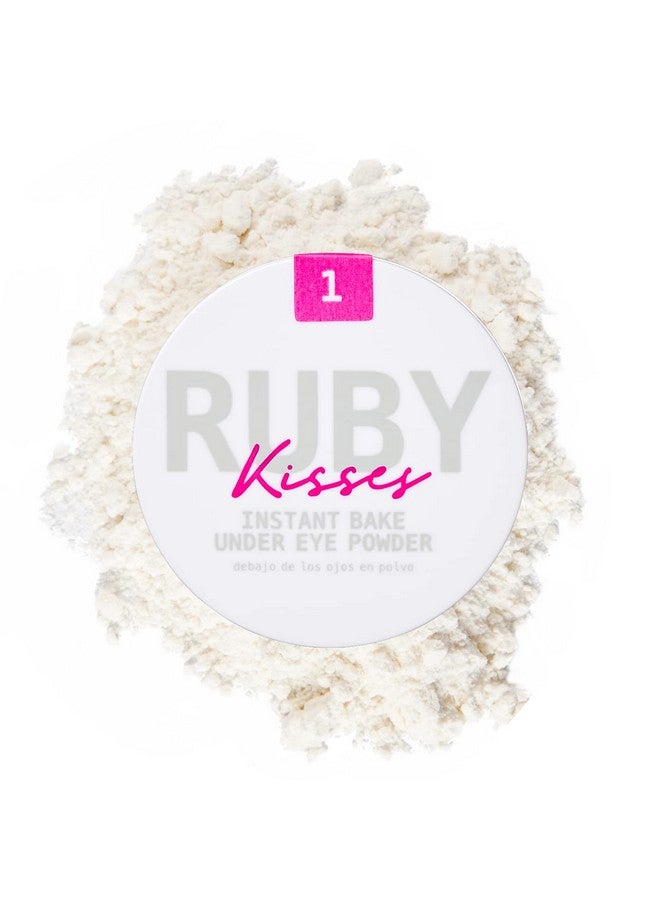 Ruby Kisses Instant Bake Undereye Powder Vegan, Cruelty Free Powder For Brightening Eyes And Smudgefree Makeup (Translucent) - Image 2