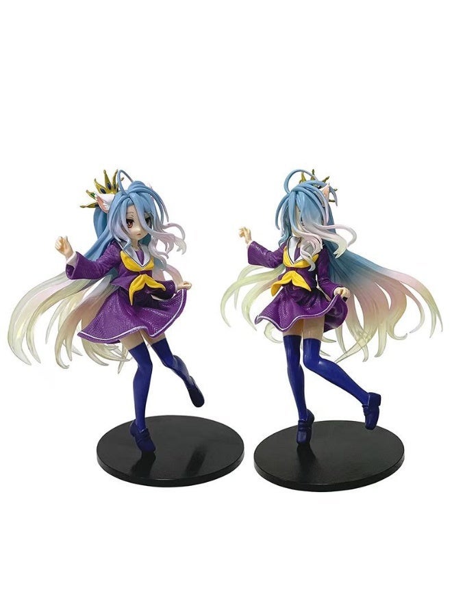 general NO GAME NO LIFE desktop decoration Shiro character model collection Decoration toys Gifts for family and FRIENDS - Image 4