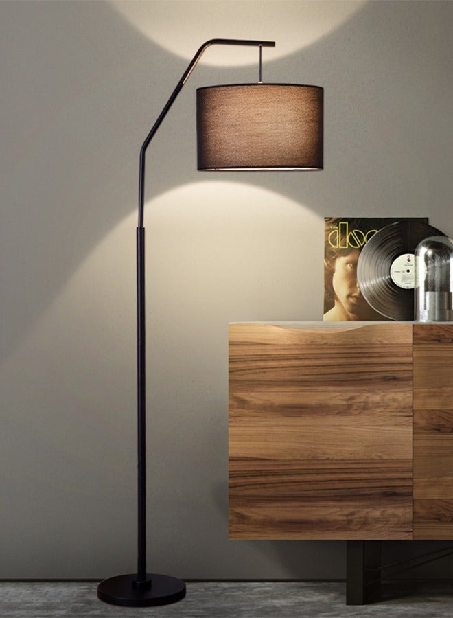 joyzzz Retractable Pole Iron Led Floor Lamp, Eye Protection Led Reading Standing Light for Living Room, Bedroom, Bedside, Office, Study - Image 1