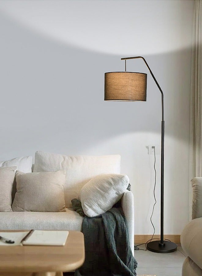 joyzzz Retractable Pole Iron Led Floor Lamp, Eye Protection Led Reading Standing Light for Living Room, Bedroom, Bedside, Office, Study - Image 2