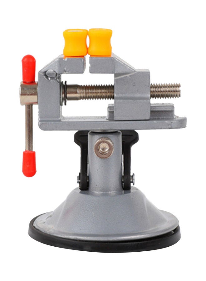 Mini Suction Vise Clamp Silver/Orange/Red - Image 4