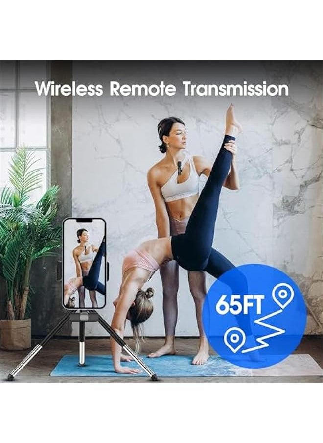 Generic - Wireless Lavalier Lapel Microphone for Phone Professional Plug-Play Lapel Microphone Wireless for Video Recording, Interview, Vlogging, YouTube, Tiktok - Image 1