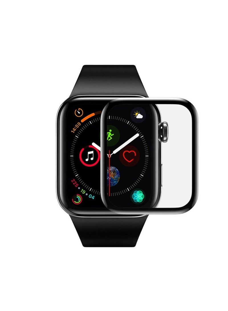 3D Tempered Glass Screen Protector For Apple Watch Series 7/8 41mm Clear  - Image 2