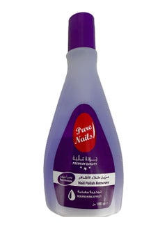 PURE Pure Nails Nail Polish Remover Non-Acetone 180ml  - Image 1