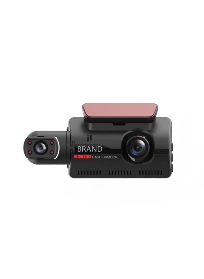 AROAQ Car Dash Camera, 3" 1080p HD Car DVR Dash Camera, 170° Wide Angle Video Recorder With Night Vision, Dual Rotatable Lens Rear View Camera  With Loop Recording And G-sensor, (Front + Rear + WIFI) - Image 1