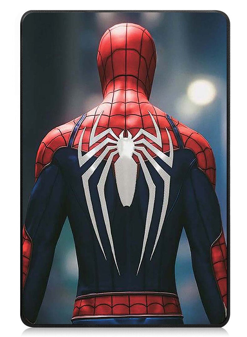 Theodor Protective Flip Case For Lenovo Tab M8 (4th Gen) - 2023 With Trifold Stand Auto Wake Sleep Shockproof Cover Spiderman back - Image 1