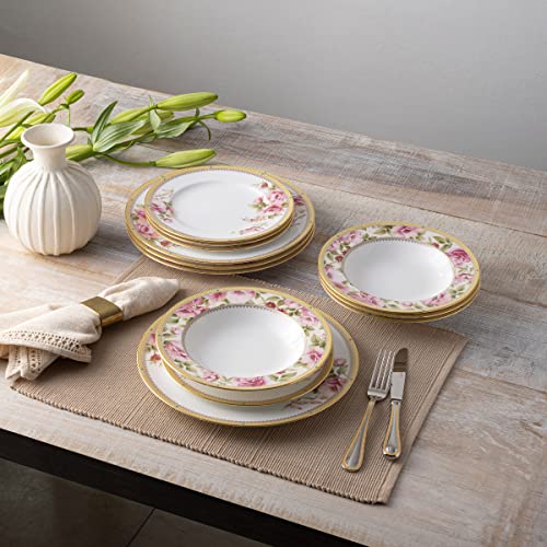 Noritake Hertford 12-Piece Dinnerware Set, Service for 4 - Image 2