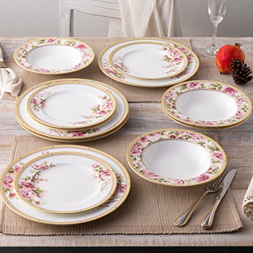 Noritake Hertford 12-Piece Dinnerware Set, Service for 4 - Image 4
