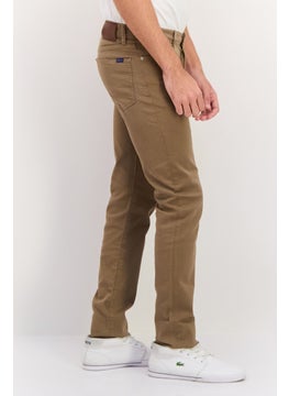 GANT Men Extra Slim Fit Plain Maxen Chino Pants, Taupe  - Image 2