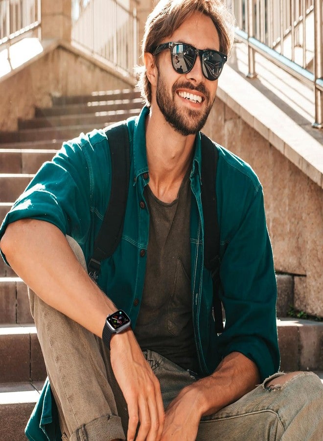 DAQIN حزام داكين نايلون الرياضي متوافق مع حزام ساعة آبل 40 مم 38 مم 41 مم 42 مم للنساء والرجال، أحزمة معصم ناعمة وقابلة للتنفس مصنوعة من الألياف المضفرة لساعات آي ووتش سلسلة 11 10 9 8 7 6 5 4 3 2 1 SE ألترا - Image 2