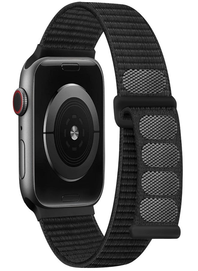 DAQIN حزام داكين نايلون الرياضي متوافق مع حزام ساعة آبل 40 مم 38 مم 41 مم 42 مم للنساء والرجال، أحزمة معصم ناعمة وقابلة للتنفس مصنوعة من الألياف المضفرة لساعات آي ووتش سلسلة 11 10 9 8 7 6 5 4 3 2 1 SE ألترا - Image 1