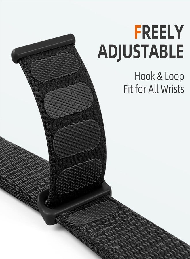 DAQIN حزام داكين نايلون الرياضي متوافق مع حزام ساعة آبل 40 مم 38 مم 41 مم 42 مم للنساء والرجال، أحزمة معصم ناعمة وقابلة للتنفس مصنوعة من الألياف المضفرة لساعات آي ووتش سلسلة 11 10 9 8 7 6 5 4 3 2 1 SE ألترا - Image 5