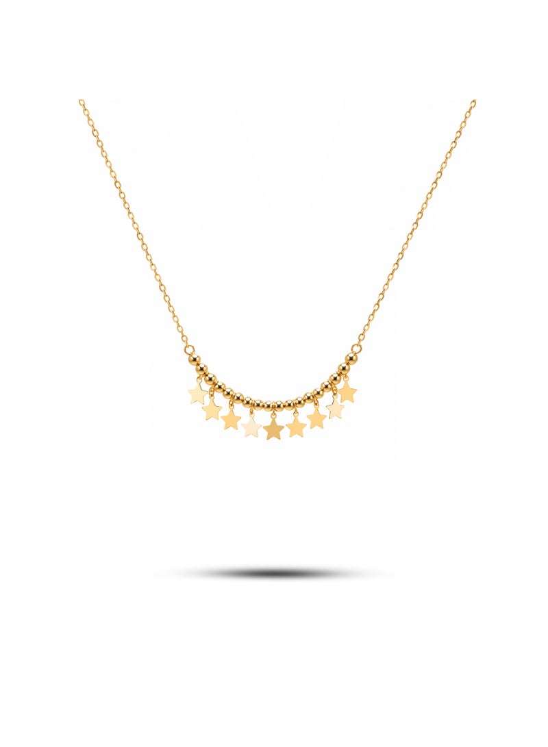 Ruby Art Gold 18K real Gold Necklace for women- 0.92 Grams - Image 1