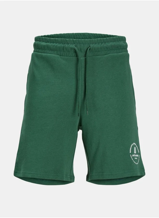 JACK & JONES Regular Fit Sweat Shorts with Drawstring