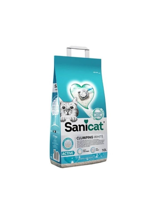 Sanicat Clumping White Active 10L