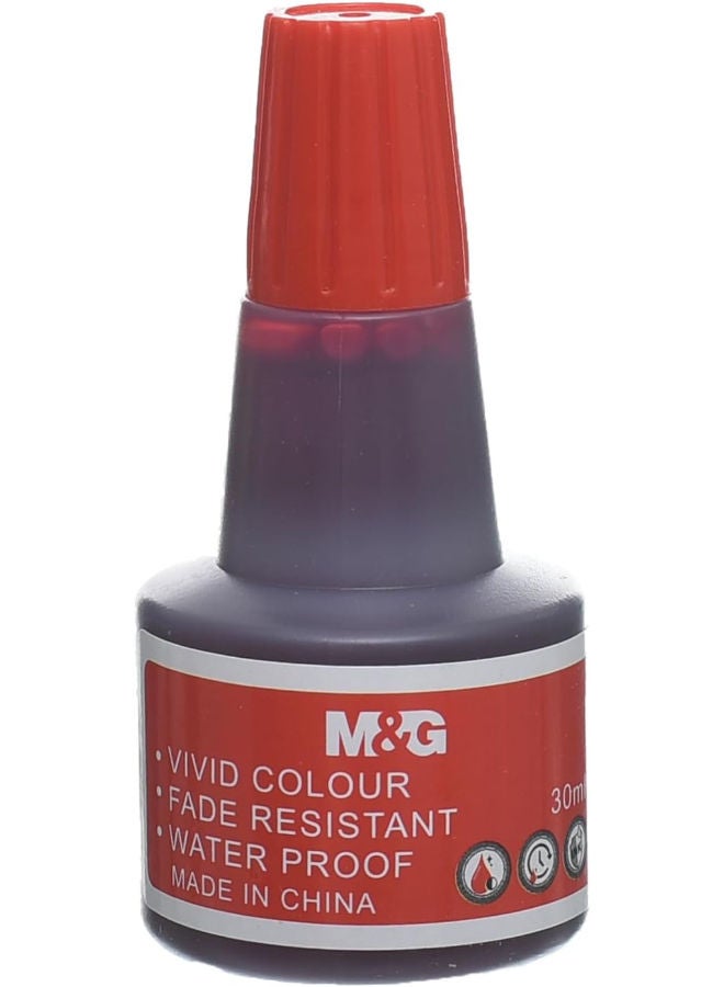 M&G Stamping Pad Ink Refill Ink for Bold, Vibrant Office Stamp Impressions - Image 1