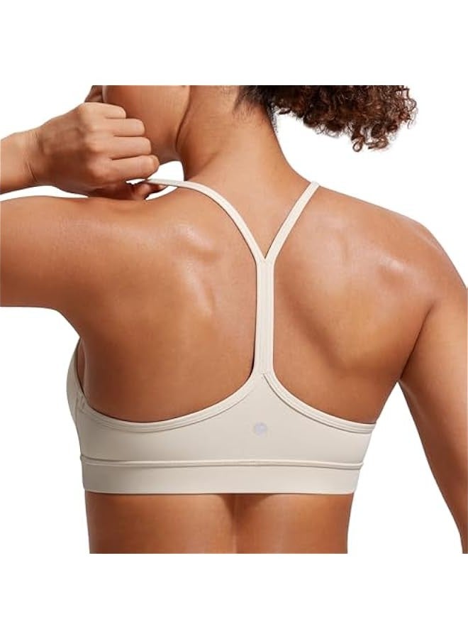 لولوليمون Flow Y Bra Nulu Light Support ، أكواب A - C ، أوبال أبيض - Image 1