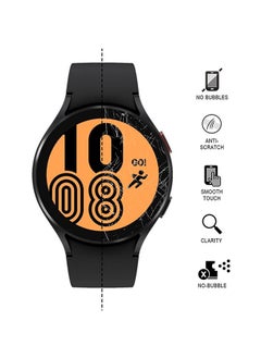 Muyixin Tempered Glass For Samsung Galaxy Watch 6 / Watch 5 / Watch 4(44mm) Screen Protector Protective Glass Clear  - Image 4