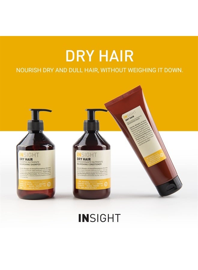 INSIGHT Clean Beauty Dry Hair Nourishing Conditioner With Organic Oat Extract, Vegan, 13.5 fl oz - Image 2