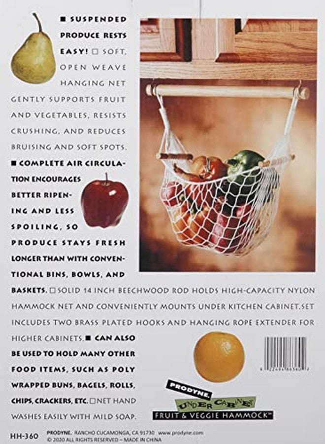 Prodyne Under Cabinet Veggie Hammock, One Size, Brown - Image 4