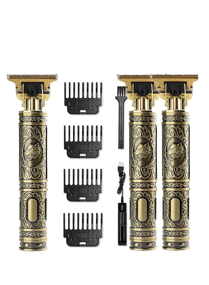 Daling 3PACK Professional Hair Clipper Hair Clippers Kit USB Charg Hair Clippers Hair Cutting Tools for Men   Original Gift for Men or Father - Image 1