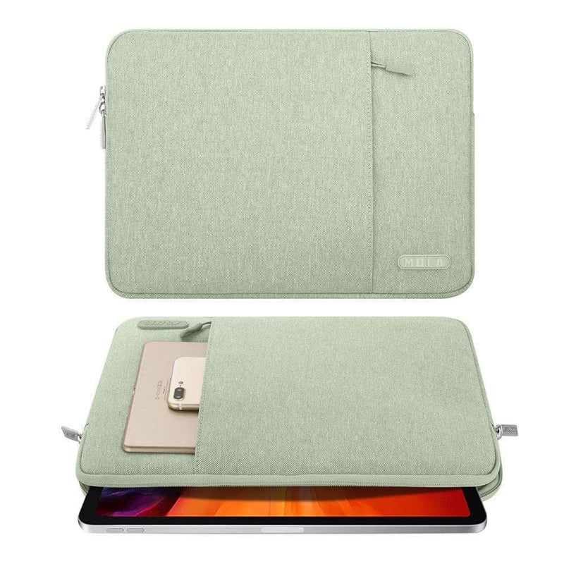 Moca 9-11 Inch Tablet Sleeve Bag Carrying Case Fits New 11-inch iPad Pro M4/iPad Air M2 2024, Air 5/4/3 10.9"/10.5", Pro 11 M2, i-Pad 10th 10.9, i-Pad 9/8th Gen 10.2, Tab S8/S9 11" - Image 1