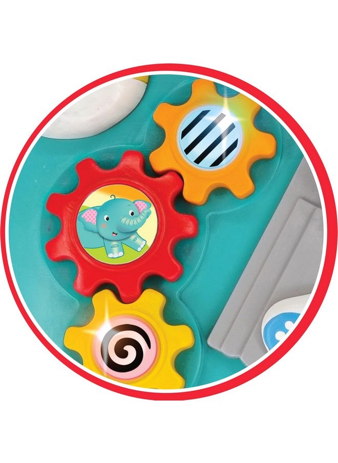 Kiddieland - Kiddieland: Activity Center: Jungle Joy - Music & Animal Themed Interactive Toy, Activities & Gears, Piano Keys, Finger Exercises, Toddlers Ages 1 + - Image 1