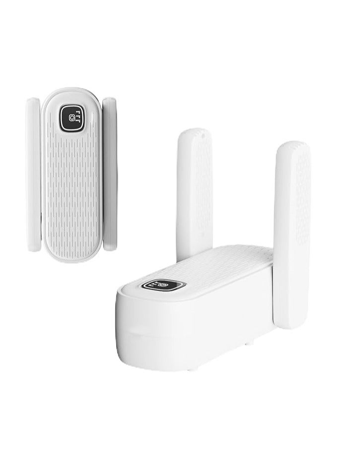 عام **مجفف الأحذية، مجفف الأحذية الرياضية، مجفف محمول مع 3 إعدادات للحرارة، تقنية تجفيف سريع 360° لمجفف القفازات، مجفف أحذية العمل بالإغلاق التلقائي، للمنزل والسفر.** - Image 1