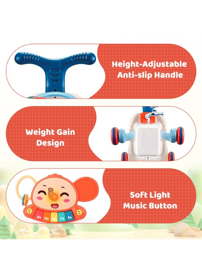 ZERIFAM Baby Learning Walker, 2 in 1 Multifunctional Sit-to-Stand Learning Walker and Activity Center,  Early Educational Push Walking Toys with Detachable Activity Center for Infants & Toddlers 12+ Months - Image 3