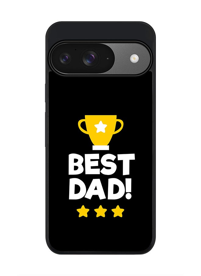 Stylizedd For Google Pixel 9 Case,Slim fit Camera Protection, Shockproof Thin Phone cover - Best Dad Cup  - Image 1
