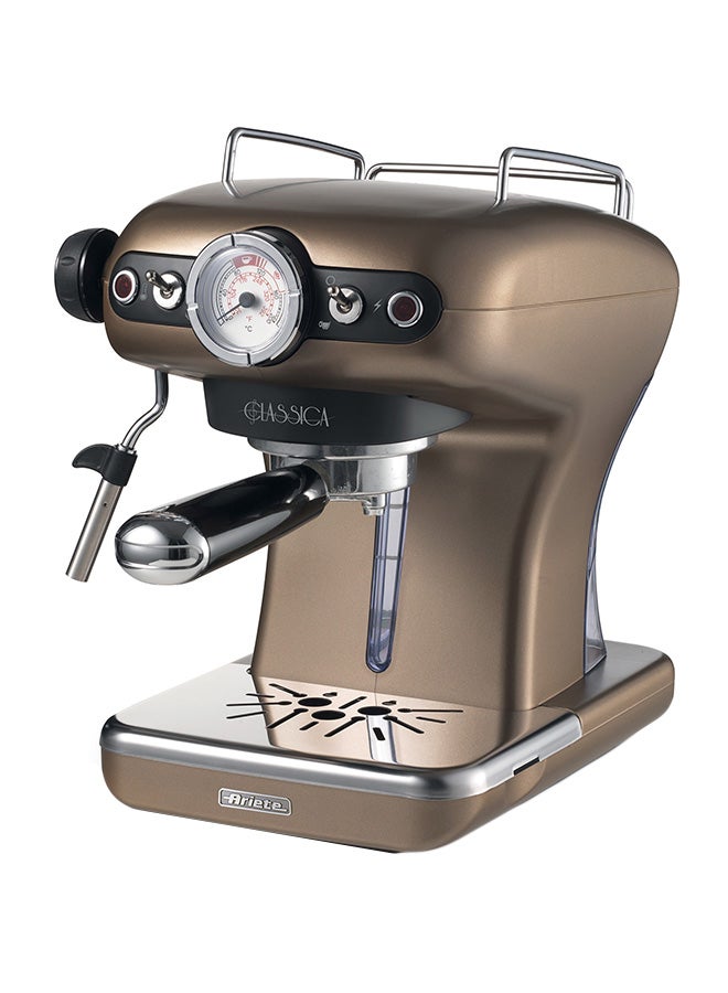 ماكينة صنع قهوة كلاسيكا لصناعة الإسبريسو 0.9 L 850.0 W 1389A BRONZE برونزي