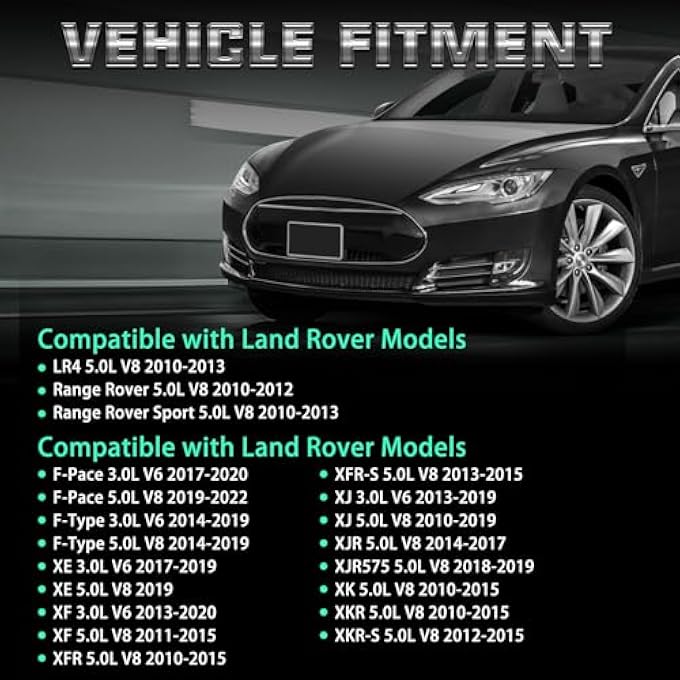 Seaforie 104210-5360 مولد 12 فولت 150 أمبير متوافق مع لاند روفر LR4 رينج روفر جاكوار F-Pace F-Type XE XF XFR XFR-S XJ XJR XJR575 XK XKR XKR-S 3.0L 5.0L 2010-2022 8W83-10300-AB LR011231 - Image 3