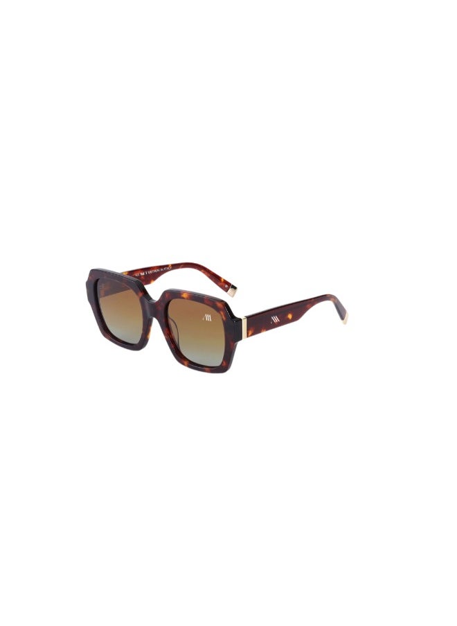Kemet Eyewear Square Full Rim Women Sogno Brown brown Lens 