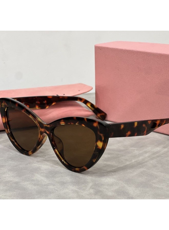 نظارات شمسية مخصصة للدراجات بتصميم إيطالي فاخر بأسلوب عتيق للنساء، مزودة بعدسات مت polarized - Image 1