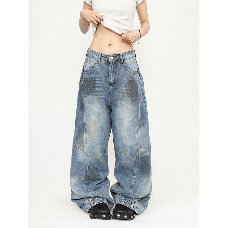 Vintage Classic European-American Design Daily Commute Jeans  Size_S - Image 1