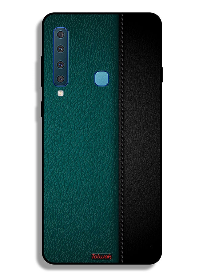 Tolwak غطاء حماية جلدي بنمط لهاتف Samsung Galaxy A9 (2018) - Image 1