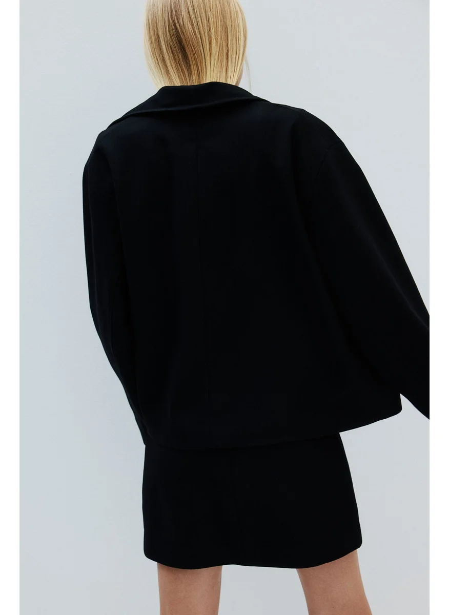 اتش اند ام Oversized Twill Jacket