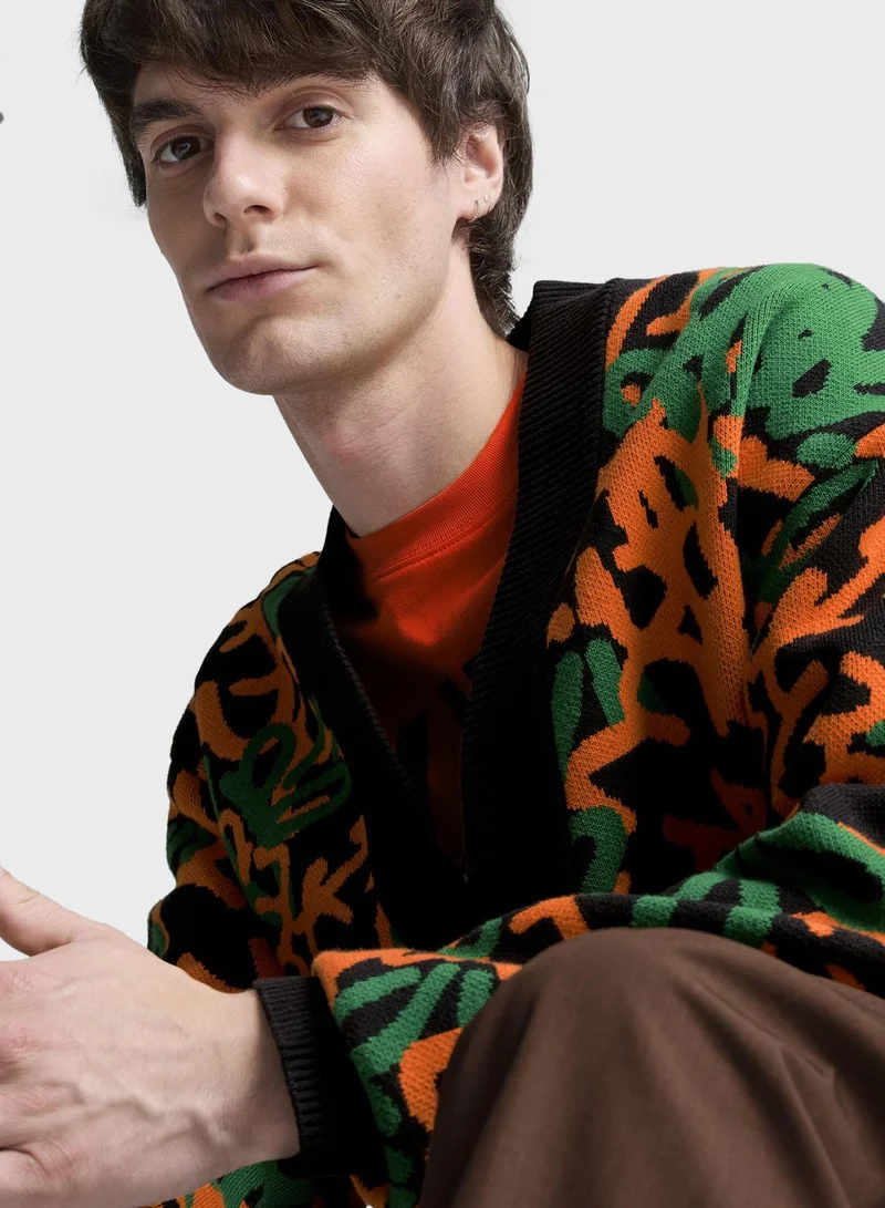 PUMA Carrots Aop Cardigan