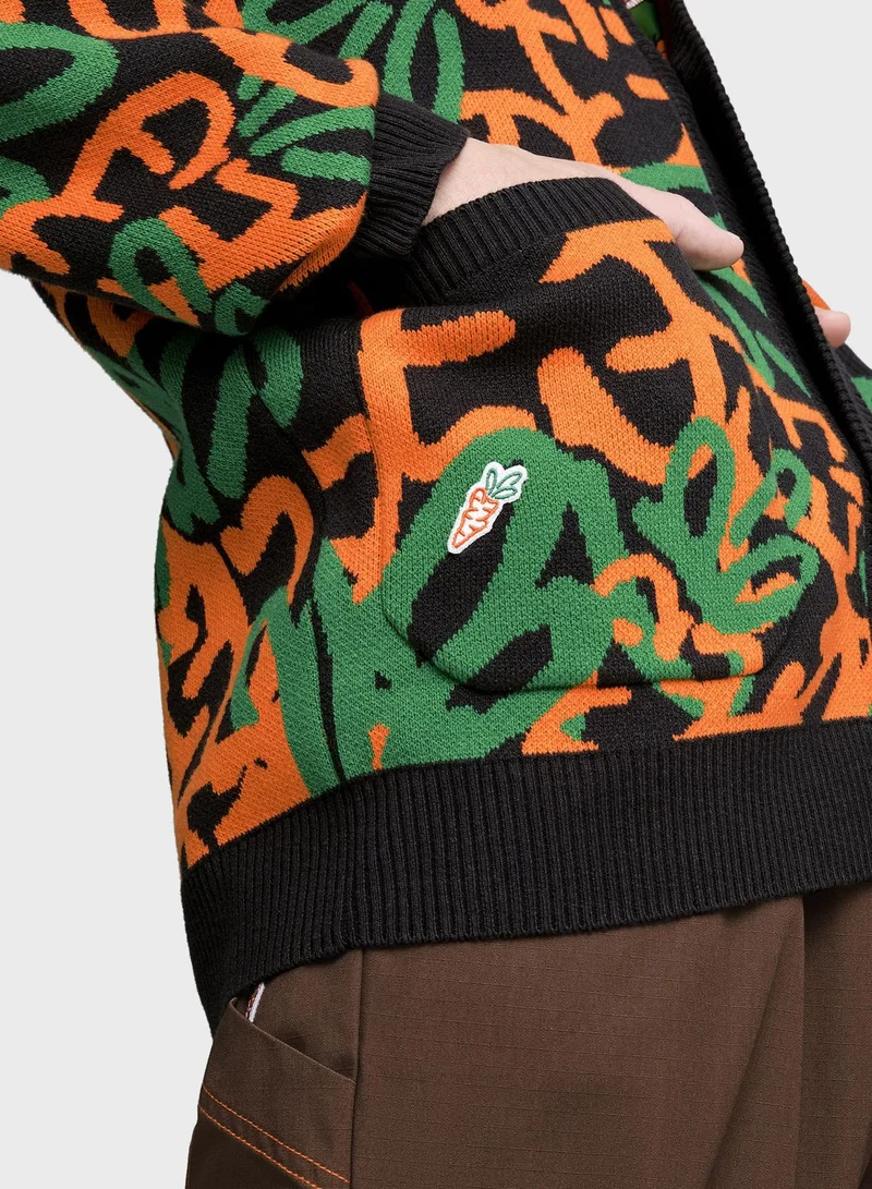 PUMA Carrots Aop Cardigan