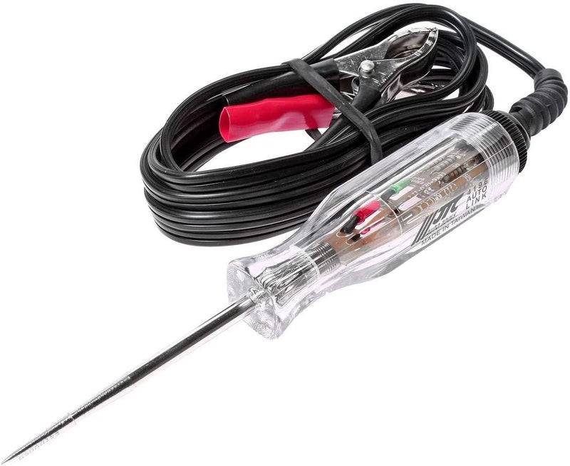 JTC 4196 Heavy Duty Electric Circuit Chain Tester with LED Indication for 6/12/24V Systems - Image 1