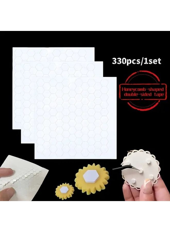 330 Pcs Self Adhesive 3D Foam Dots Heavy Duty No Glue Needed For Scrapbooking Card Making DIY Crafts - Image 2
