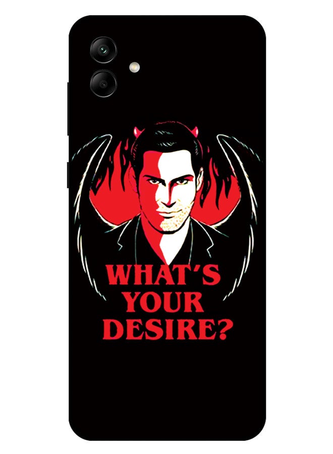 EYE CATCH Printed Protective Case Cover For Samsung Galaxy A04 -  What's Your Desire - Image 1
