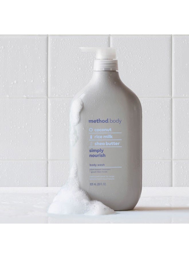 Method Body Wash, Simply Nourish, Paraben and Phthalate Free, 28 oz (Pack of 1) - Image 5