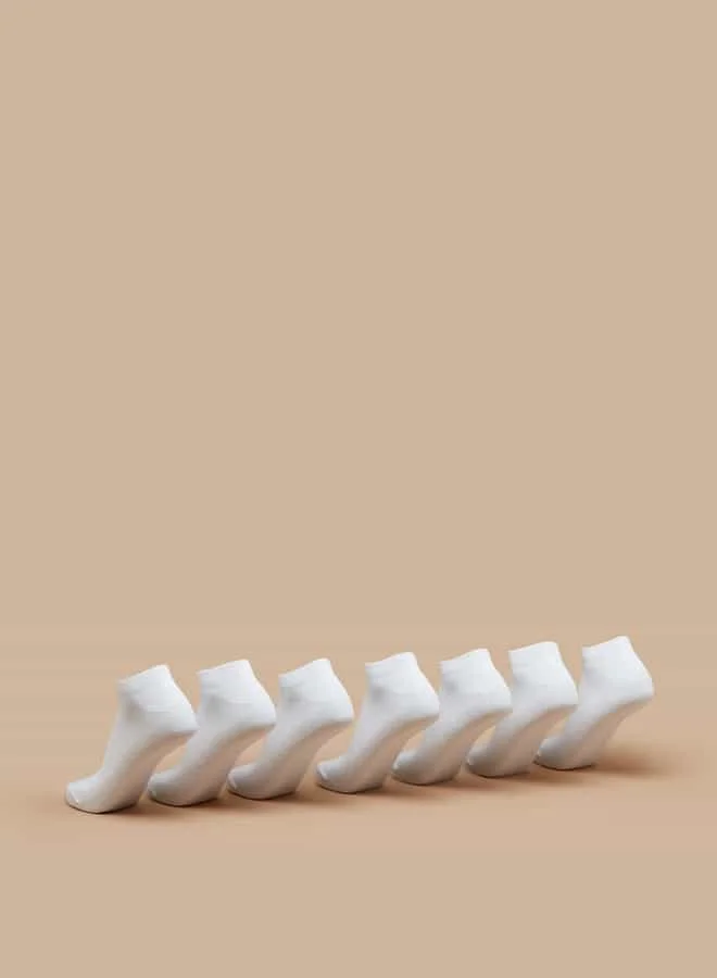فلورا بيلا من شو إكسبرس طقم جوارب نسائية بطول الكاحل بلون سادة من  قطع
