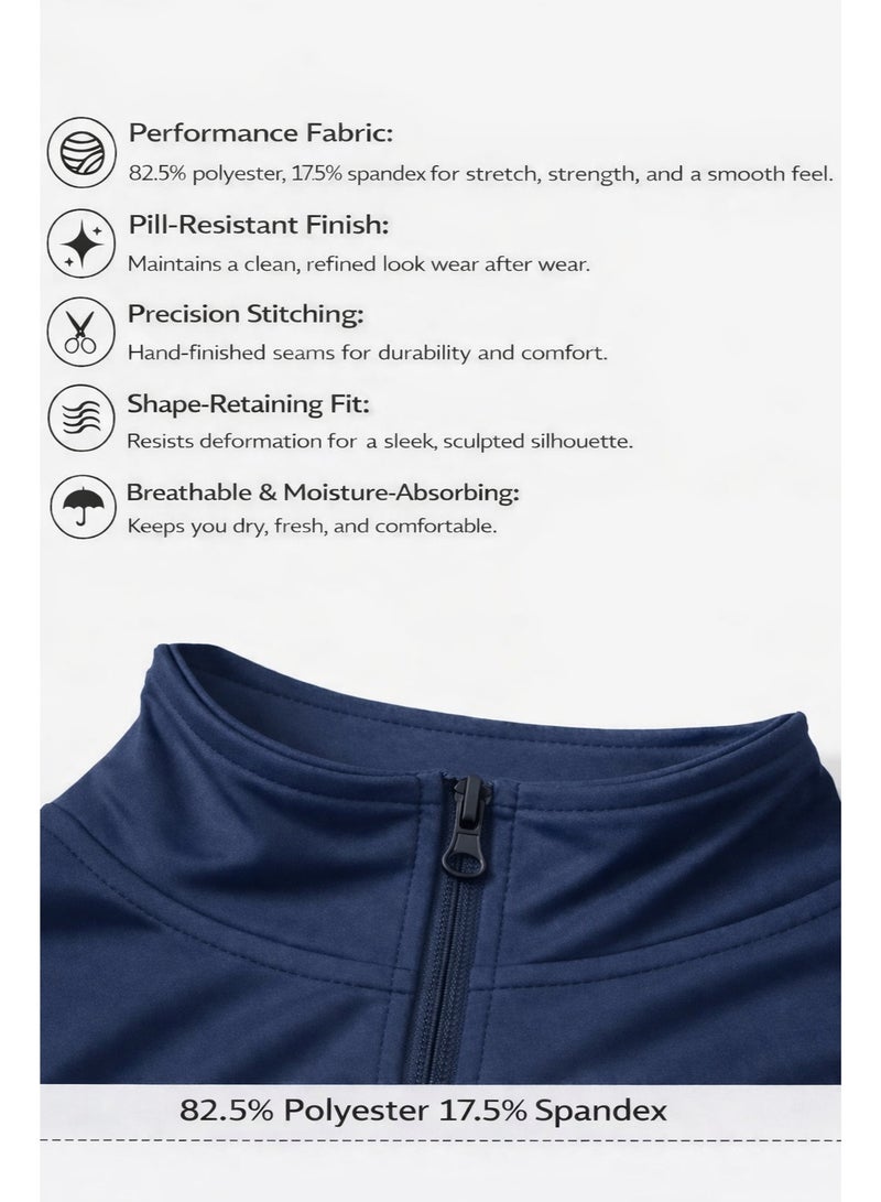 Vitra World Women Fitness Running Jacket Slim Fit Long Sleeve Yoga Shirt with Zipper Breathable and  Quick Dry Activewear Workout Coat Sportswear for Gym Cycling Training - Image 5