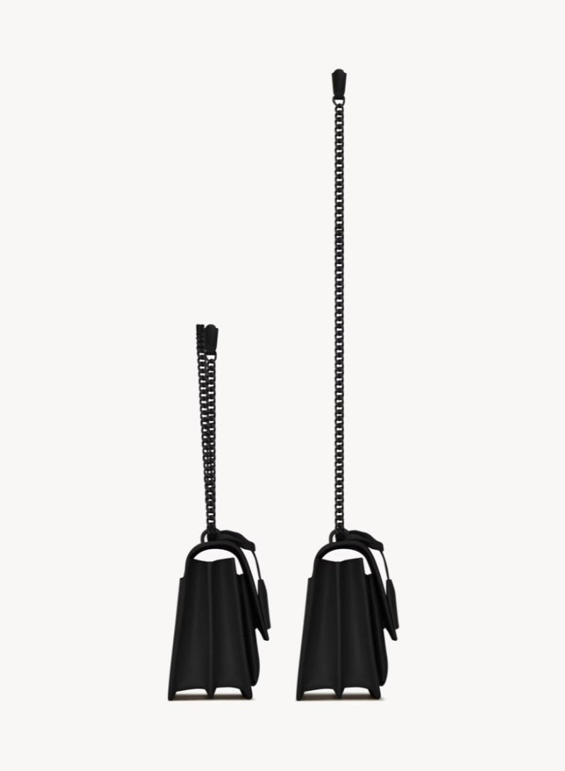 YSL Classic Style Smooth Leather Flap Bag – Luxury Chain Shoulder Crossbody Handbag for Women – Elegant Magnetic Closure Daily Office & Travel Bag - Image 2