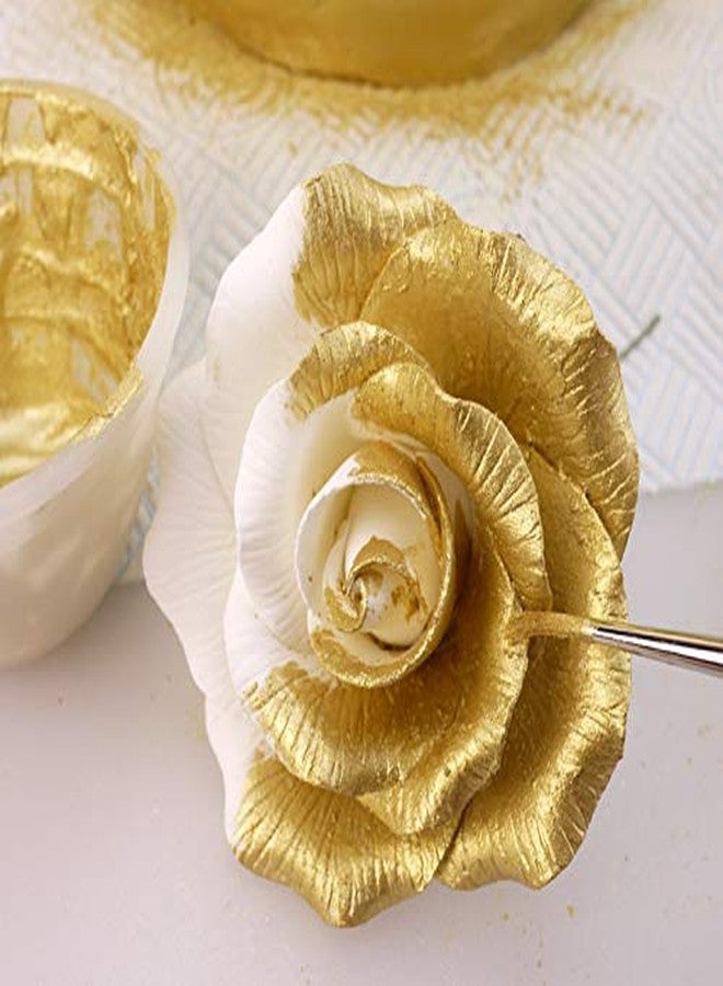 Bakell Luster Dust - Super Gold (4g 1x Jar) | Edible Vegan Dust & Paint for Cake Decorating, Ice Cream, Desserts, Cocktails and Beverages by Bakell - Image 2