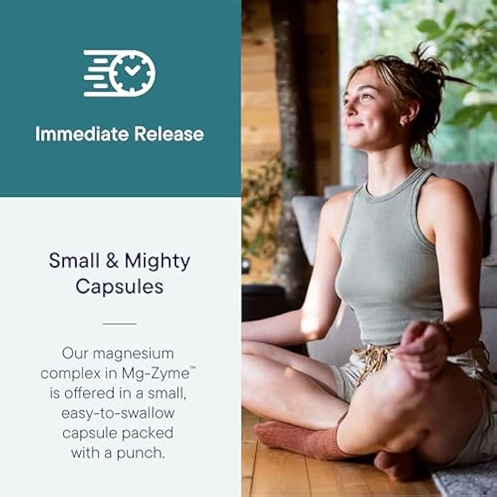 Biotics Research Mg-Zyme™ Triple Magnesium Complex 100 mg- Magnesium Glycinate, Gluconate, Aspartate Chelated Supplement, High Absorption, Support Sleep, Energy, Cardiovascular Health–100 Capsules - Image 4