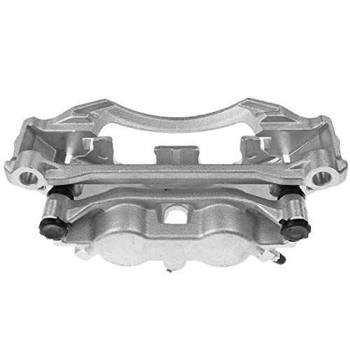 A-Premium Rear Disc Brake Caliper Assembly with Bracket Compatible with Select Ford Models - E-150/E-250 2008-2014, Econoline Van/Wagon 2010-2014, E-350 Super Duty 2008-2019, E-150 Econoline 2008 - Image 5